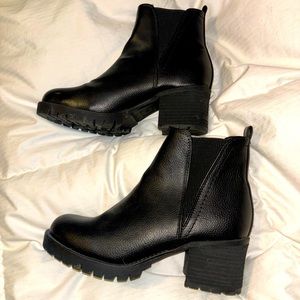 Gently used MIA ankle boots. Black. Size 8.5.